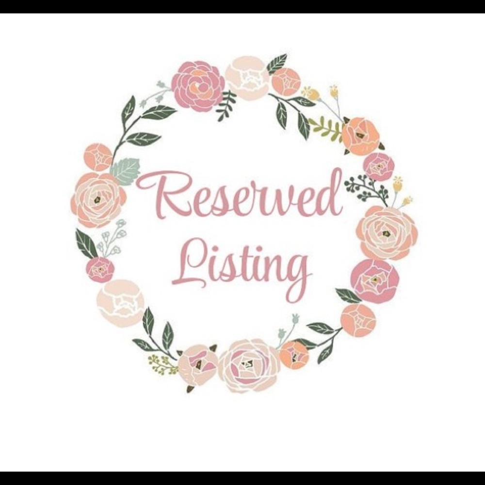 Reserved Listing